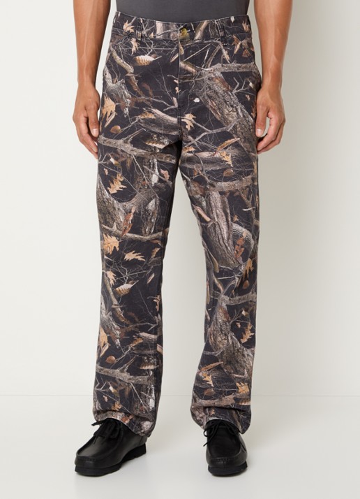 Carhartt WIP Straight fit jeans met gekleurde wassing en steekzakken