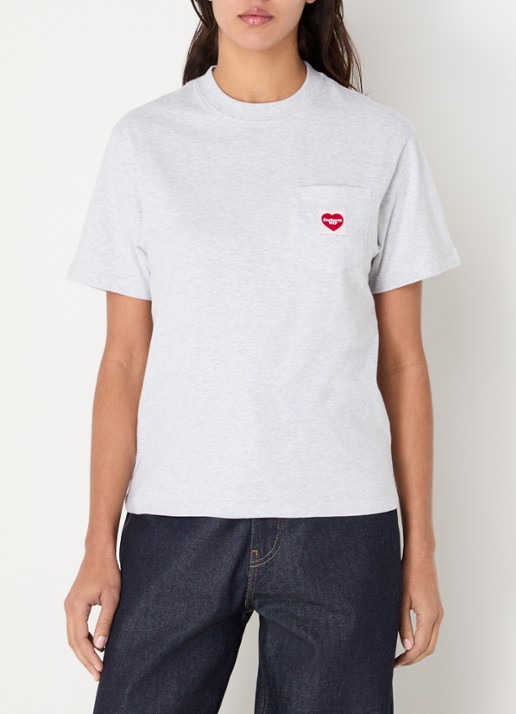 Carhartt WIP T-shirt met borstzak en logo