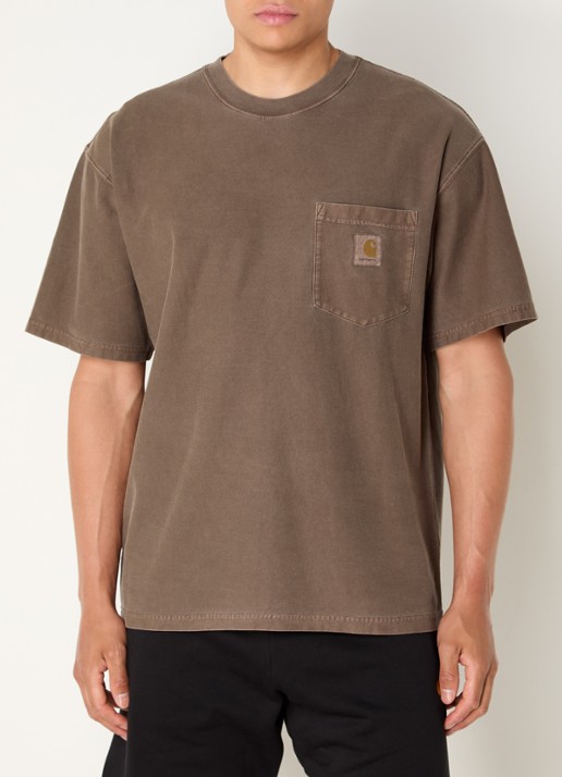 Carhartt WIP T-shirt met logoborduring