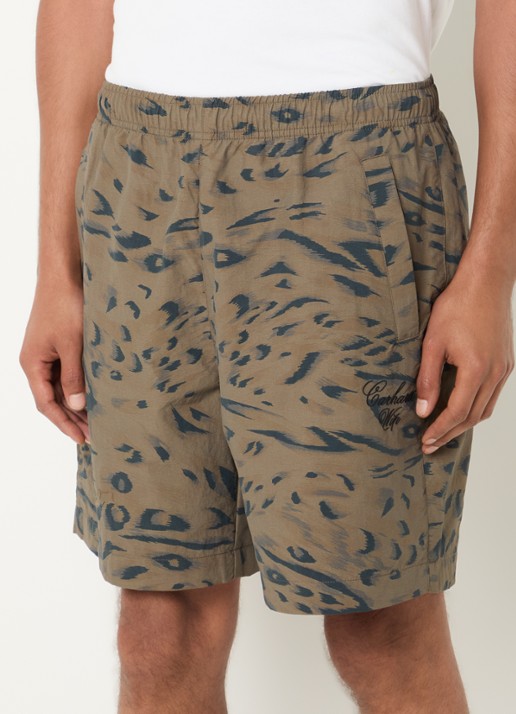 Carhartt WIP Travon wide fit korte broek met print