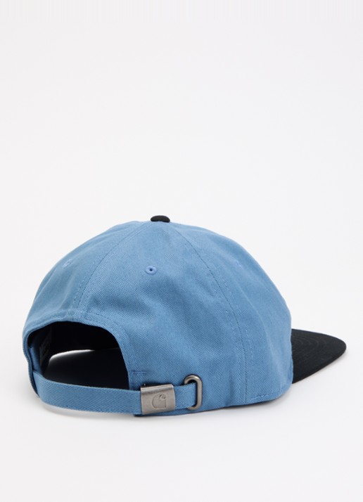 Carhartt WIP Wild life pet met logoborduring - detail blauw