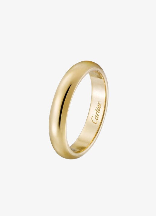 Cartier 1895 trouwring van 18 karaat geelgoud CRB40312 - detail geelgoud