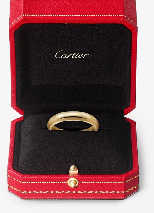 Cartier 1895 trouwring van 18 karaat geelgoud CRB40312 - detail 3 geelgoud