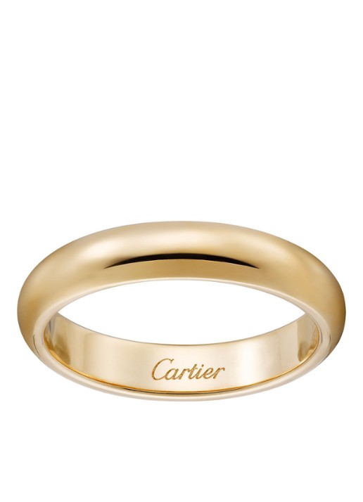 Cartier 1895 trouwring van 18 karaat geelgoud CRB40312 - voorkant 8 geelgoud