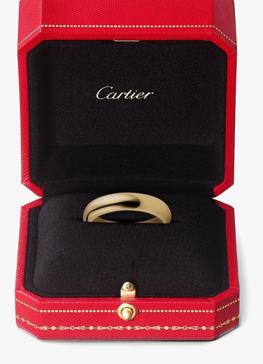 Cartier 1895 trouwring van 18 karaat geelgoud CRB4031300 - detail 5 geelgoud