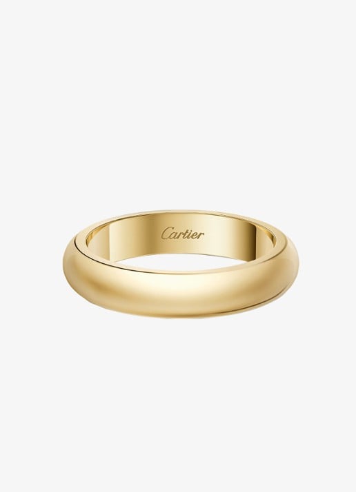 Cartier 1895 trouwring van 18 karaat geelgoud CRB4031300 - voorkant 8 geelgoud