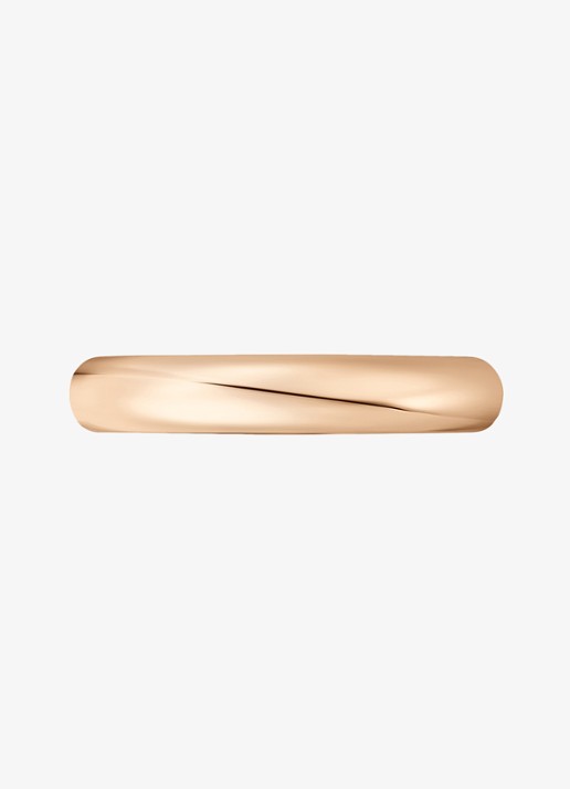 Cartier 1895 trouwring van 18 karaat roségoud CRB40966 - achterkant 7 roségoud