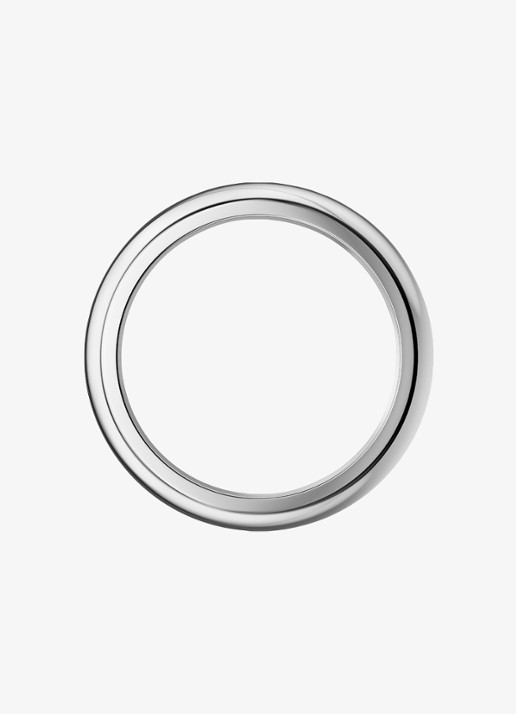 Cartier 1895 trouwring, van 18 karaat witgoud CRB4036800 - detail 6 witgoud