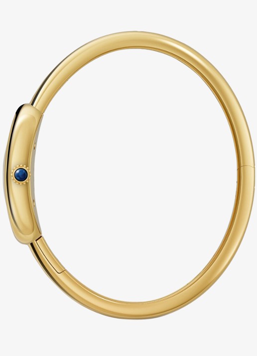 Cartier Baignoire small horloge van 18 karaat geelgoud, maat 16 CRWGBA0025 - detail geelgoud