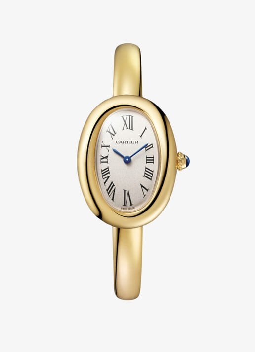 Cartier Baignoire small horloge van 18 karaat geelgoud, maat 16 CRWGBA0025 - voorkant 5 geelgoud