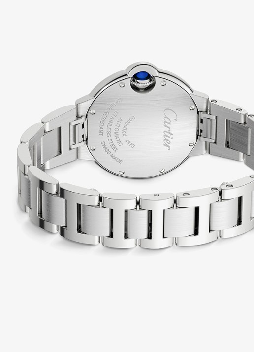 Cartier Ballon Bleu de Cartier horloge, 33 mm CRWSBB0062 - detail 3 zilver