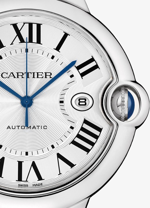 Cartier Ballon Bleu de Cartier horloge, 42 mm CRWSBB0049 - achterkant 5 zilver