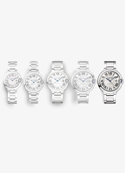 Cartier Ballon Bleu de Cartier horloge, 42 mm CRWSBB0049 - detail 3 zilver