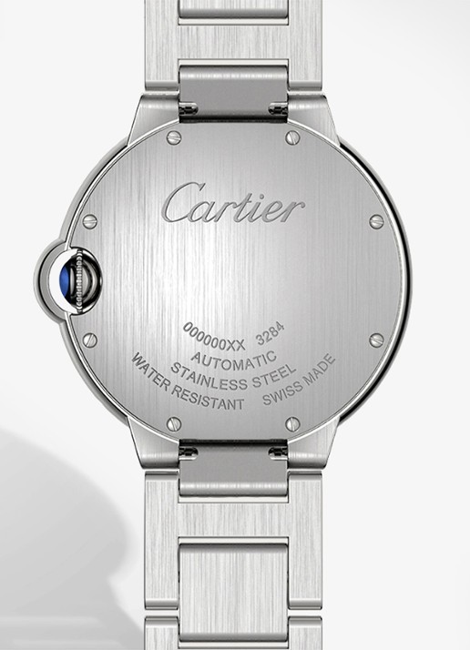 Cartier Ballon Bleu de Cartier horloge CRW4BB0024 - detail 2 zilver
