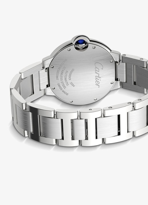 Cartier Ballon Bleu de Cartier horloge CRW4BB0024 - detail 4 zilver