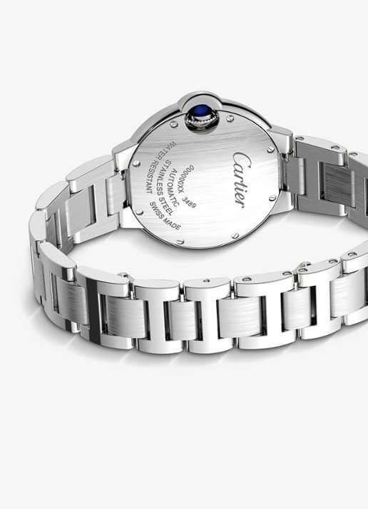 Cartier Ballon Bleu de Cartier horloge met 0,05 ct diamant CRW4BB0021 - detail 5 zilver