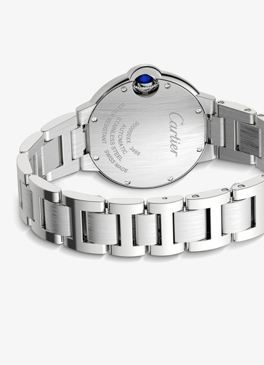 Cartier Ballon Bleu de Cartier horloge met 0,58 ct diamant - detail 4 zilver