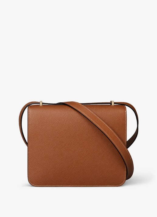 Cartier C de Cartier crossbodytas van kalfsleer CRL1002566 - achterkant 7 bruin