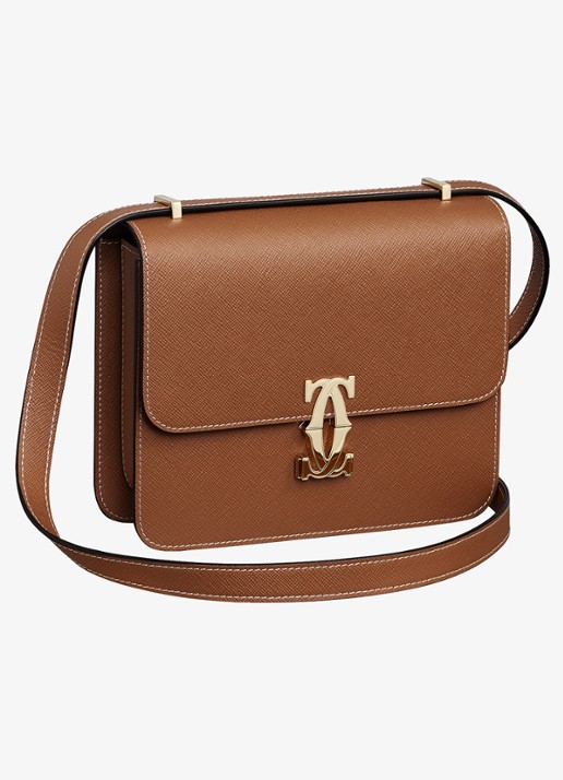 Cartier C de Cartier crossbodytas van kalfsleer CRL1002566