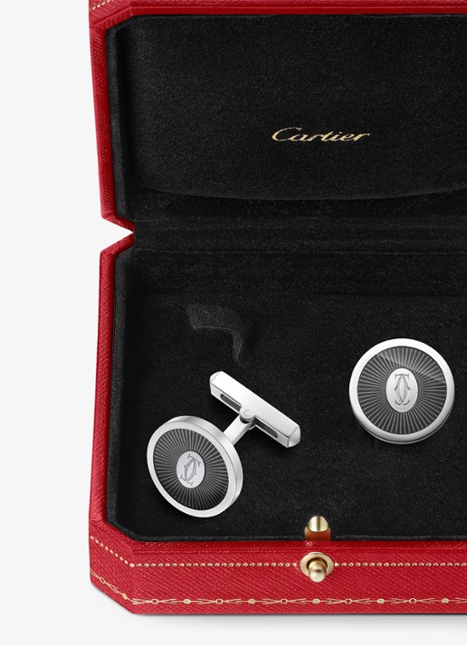 Cartier C de Cartier manchetknopen CROG000561 - detail 4 zilver