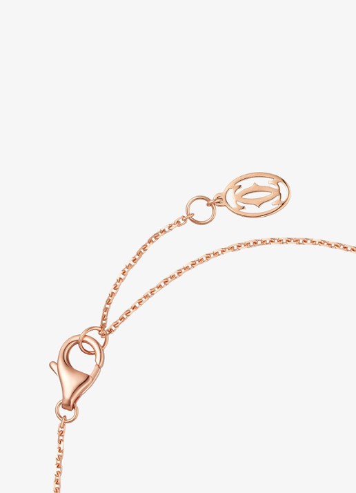 Cartier Cartier d'Amour armband, medium model van 18 karaat roségoud met 0.13 ct diamant CRB60630 - detail 3 roségoud
