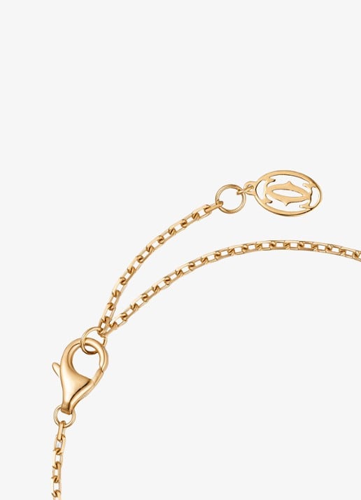 Cartier Cartier d'Amour armband, middel model van 18 karaat geelgoud met 0.13 ct met diamant CRB6062917 - detail 3 geelgoud