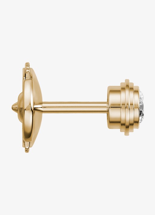 Cartier Cartier d'Amour oorstekers, middel model van 18 karaat geelgoud met 0.26 ct diamant DCRB8041600 - detail 2 geelgoud