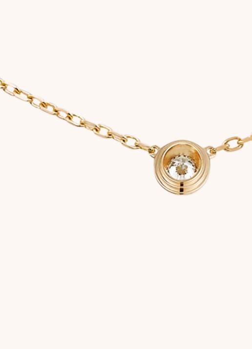Cartier Cartier d'Amour small ketting van 18k geelgoud met diamant B7215800 - detail 5 geelgoud
