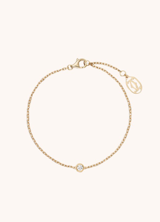 Cartier Cartier d’Amour XS armband van 18k geelgoud met diamant B6045617 - detail 5 geelgoud