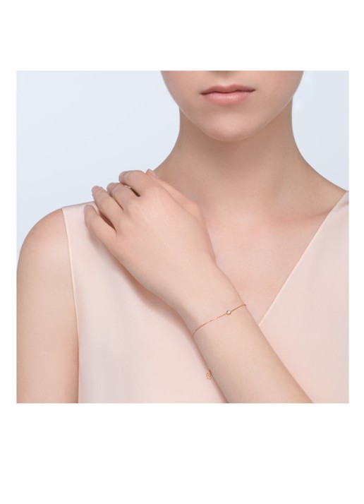 Cartier Cartier d’Amour XS armband van 18k roségoud met diamant B6045717 - detail 4 roségoud