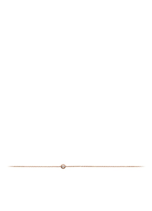 Cartier Cartier d’Amour XS armband van 18k roségoud met diamant B6045717 - voorkant roségoud
