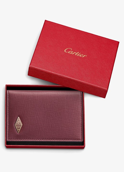 Cartier Cartier Losange pasjeshouder van kalfsleer CRL3002486 - detail 5 bordeauxrood