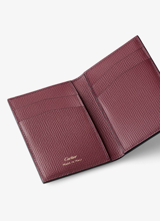 Cartier Cartier Losange pasjeshouder van kalfsleer CRL3002486 - voorkant 3 bordeauxrood
