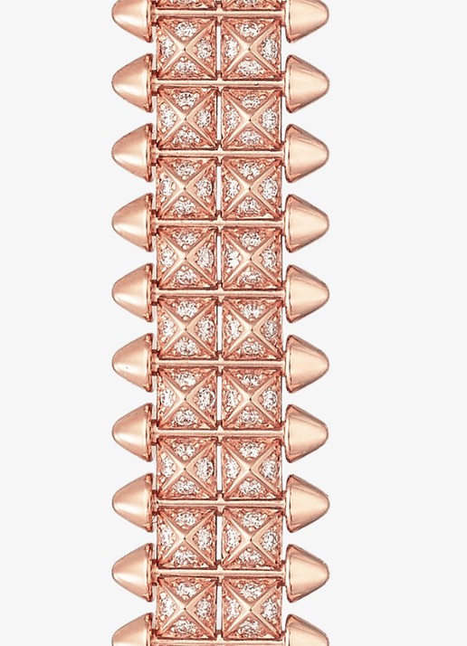 Cartier Clash de Cartier armband, flexible van 18 karaat roségoud met 1.81 ct diamant CRN6723617 - detail 4 roségoud