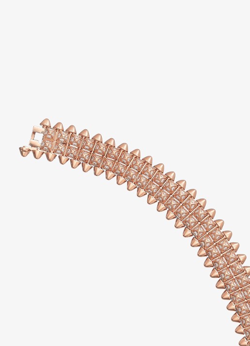 Cartier Clash de Cartier armband, flexible van 18 karaat roségoud met 1.81 ct diamant CRN6723617 - detail 6 roségoud
