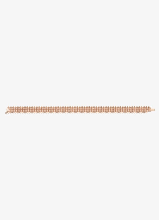 Cartier Clash de Cartier armband, flexible van 18 karaat roségoud met 1.81 ct diamant CRN6723617 - voorkant roségoud