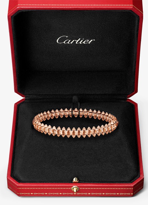 Cartier Clash de Cartier armband medium van 18 karaat roségoud CRB6065217 - detail 8 roségoud