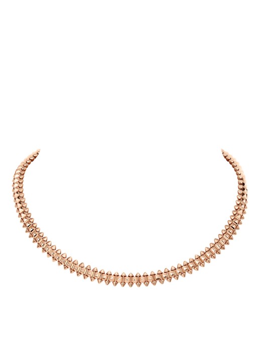 Cartier Clash de Cartier ketting medium van 18k roségoud CRN7424400 - voorkant 7 roségoud