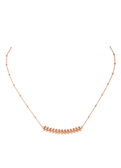 Cartier Clash de Cartier ketting van 18 karaat roségoud CRB7224744 - voorkant 2 roségoud