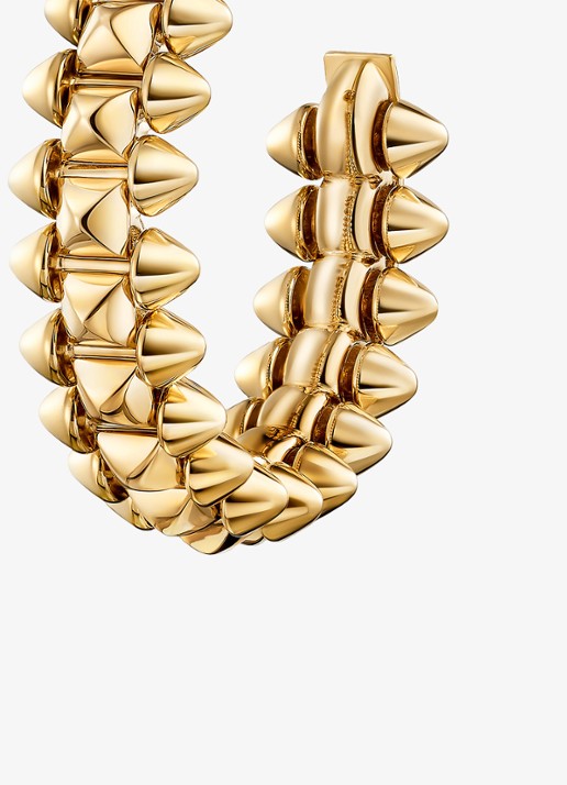 Cartier Clash de Cartier oorringen, klein model van 18 karaat geelgoud CRB8301490 - detail 4 geelgoud