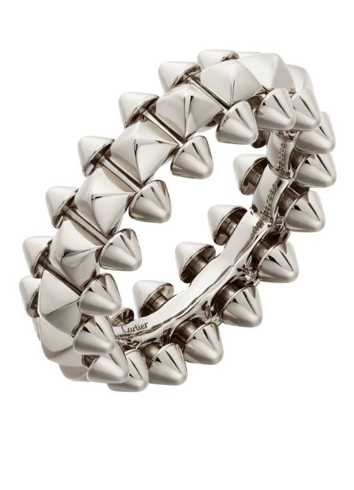 Cartier Clash de Cartier ring medium van 18k witgoud CRB4231100 - voorkant 2 witgoud