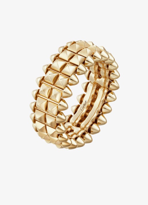 Cartier Clash de Cartier ring van 18 karaat geelgoud CRB42383 - achterkant 6 geelgoud