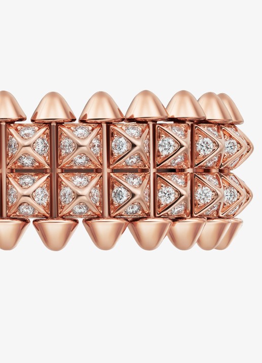 Cartier Clash de Cartier ring van 18 karaat roségoud met diamant CRB42379 - detail 4 roségoud