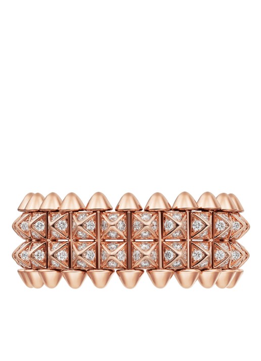 Cartier Clash de Cartier ring van 18 karaat roségoud met diamanten CRB4237953 - detail 3 roségoud