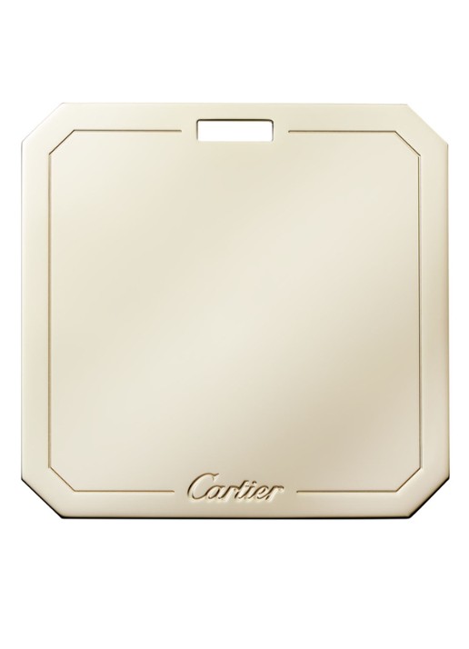 Cartier Double C Mini schoudertas van kalfsleer CRL1002293 - detail 4 steenrood