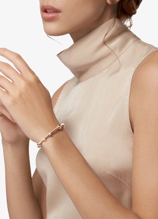 Cartier Écrou de Cartier armband van 18 karaat roségoud CRB6049517  - voorkant 2 roségoud