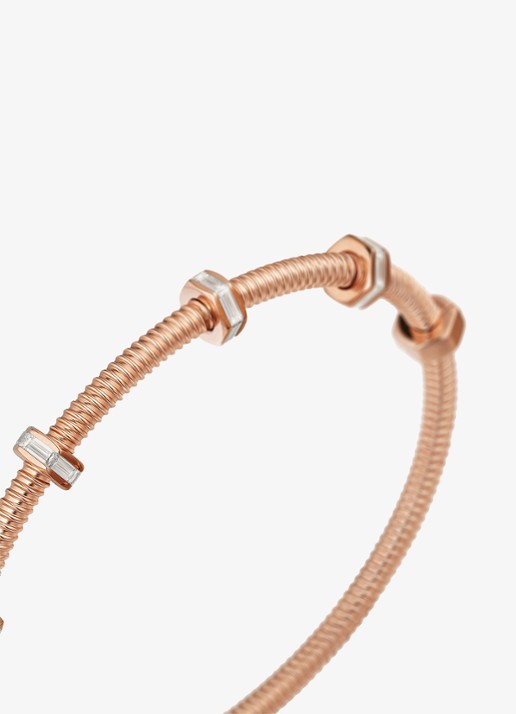 Cartier Écrou de Cartier armband van 18 karaat roségoud met 1.29 ct diamant CRN67145 - detail 3 roségoud