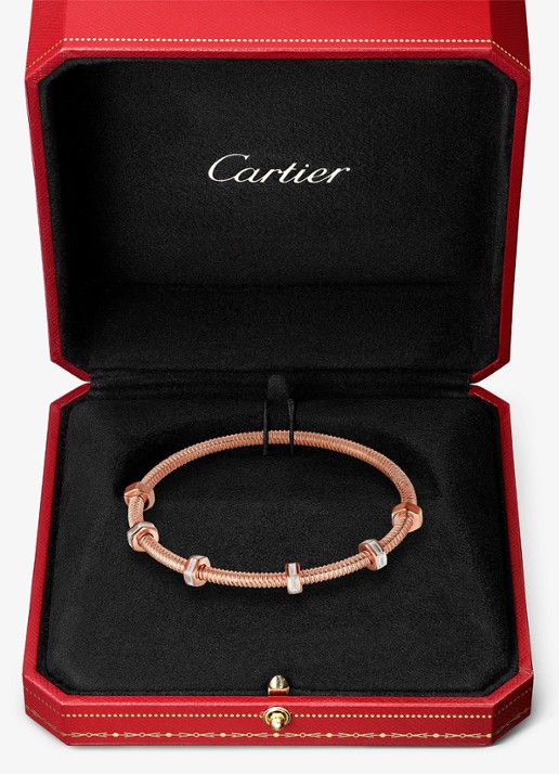 Cartier Écrou de Cartier armband van 18 karaat roségoud met 1.29 ct diamant CRN67145 - detail 4 roségoud