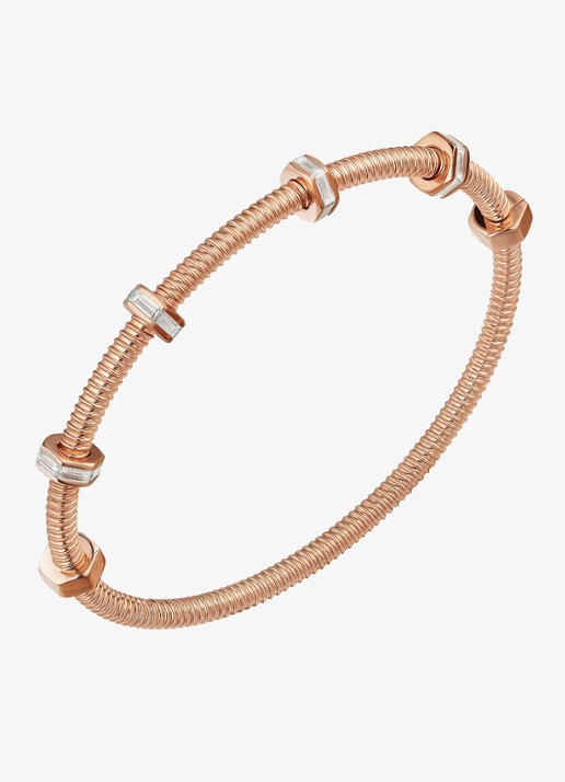Cartier Écrou de Cartier armband van 18 karaat roségoud met 1.29 ct diamant CRN67145
