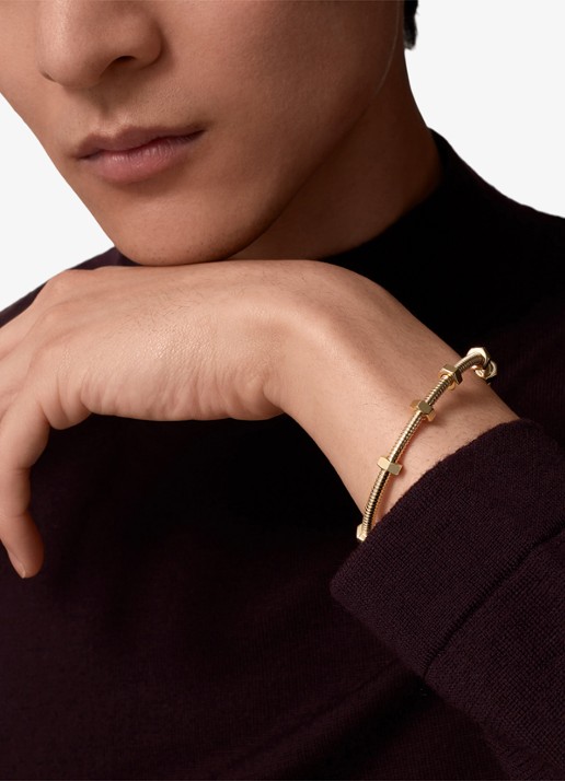 Cartier Écrou de Cartier bangle van 18 karaat geelgoud CRB6063817 - achterkant 5 geelgoud